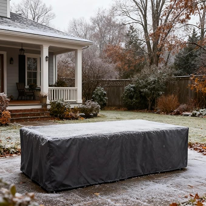 138 Inches Patio Furniture Cover Waterproof Outdoor Furniture Set Cover