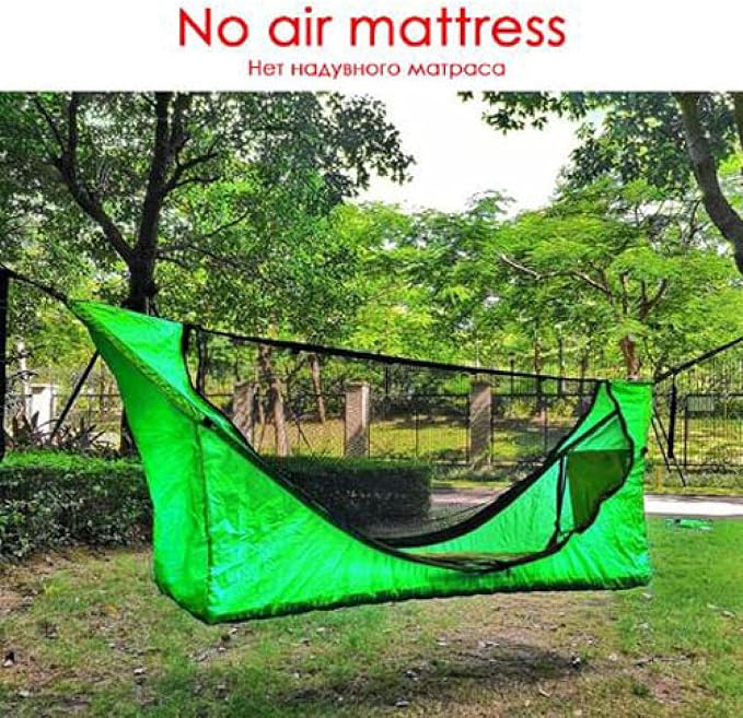 Camping Hanging Hammock Outdoor Water-Proof Shade Villa Garden Leisure Sofaa Hammock that Can Lie Flat A A