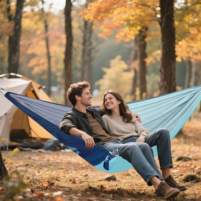 Oil Painting Flag Minnesota Outdoor Hammocks Foldable Hanging Hammock for Outside Patio Garden