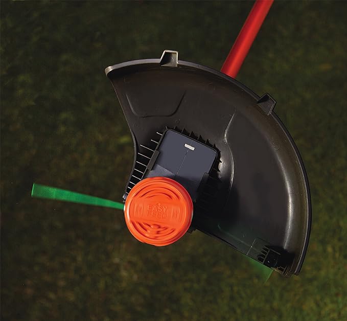 Black+Decker Dualvolt STC5433B Cordless Brushcutter, Grass Trimmer (54 V, with AFS Reflex Thread Extension, 33 cm Cutting Width, E-Drive Gear Transmission, Without Li-Ion Battery and Charger)