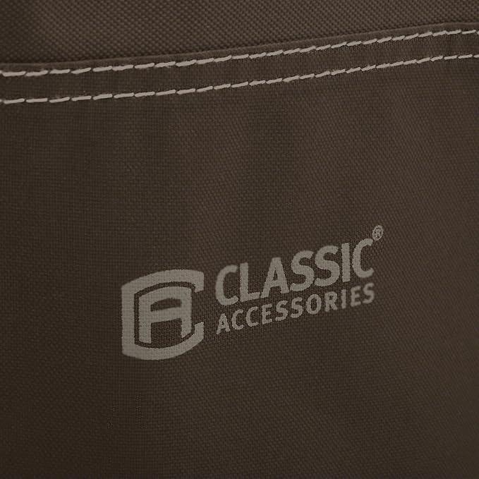 Classic Accessories Madrona Waterproof 25.5 Inch Stackable Patio Chair Cover