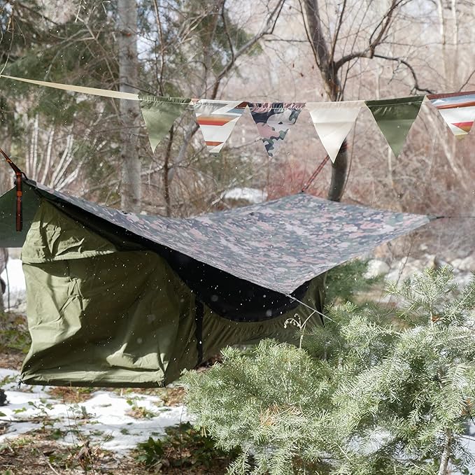 Haven Tents Lay Flat Hammock Tent - Waterproof Camping Hammock with Mosquito Net, Insulated Pad and Rainfly - Haven Tent, Haven XL, Haven Safari
