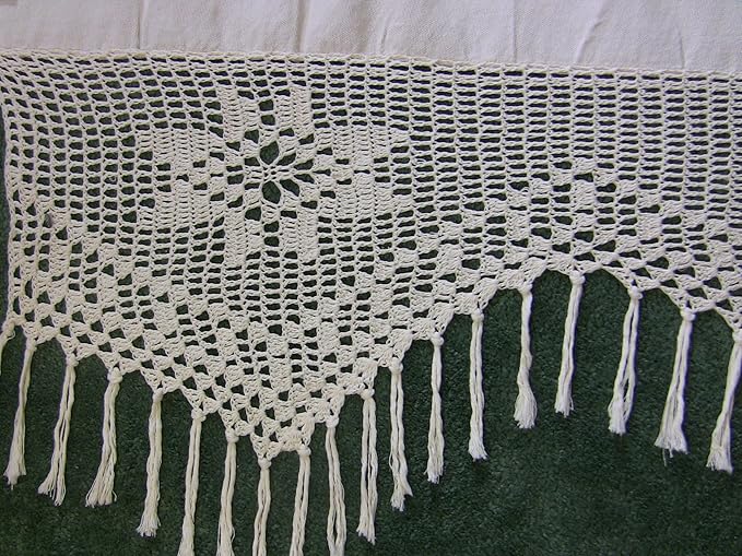 Vivere Double Deluxe Cotton Brazilian Style Hammock with Fringe - 450 lb Weight Capacity