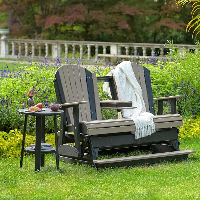 LuxCraft Deluxe End Table 28" Yellow/White