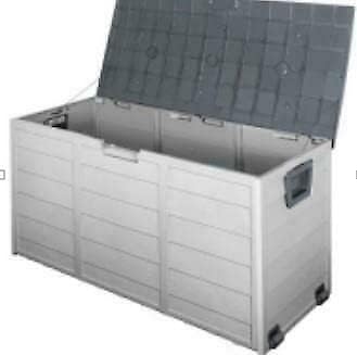 Patio Deck Box Covers Waterproof Large Storage Cabinet Outdoor Container Bin Chest Organizer, All Weather