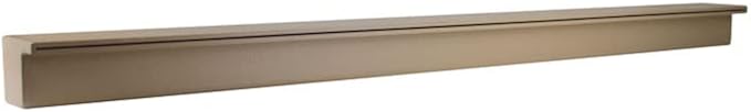 Tomaso 60" ABS Waterfall Cascading Sheer Descent Water Feature Spillway Pool Spa Wall Mount - Tan Plastic (60")