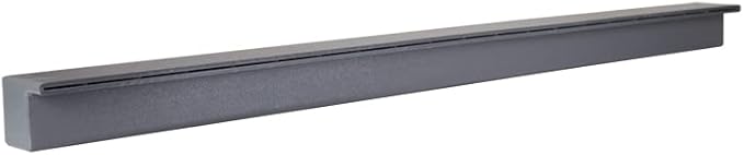 Tomaso 60" ABS Waterfall Cascading Sheer Descent Water Feature Spillway Pool Spa Wall Mount - Gray Plastic (60")