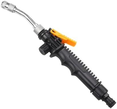 Rengue 2-in-1 High Pressure Washer, Materials, Jet and Fan Nozzles, 11.8in or 18.9in, for Home Garden 2-in-1 High Pressure Washer, ABS Alloy Copper Nan Household Appliances (30cm)