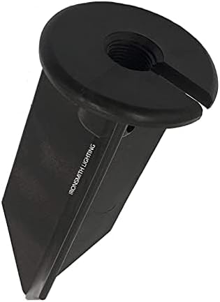 HC Lighting Solutions - Replacement for Kitchler 8-Inch In-Ground Stake 1/2" NPT Thread with Side Wire Way for Easy Installation (Large Head Spike) (Large Head Spike)