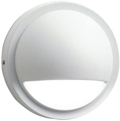 Kichler 15764WHT27R Half Moon LED Deck Light