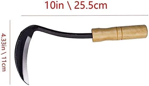 tBesme Weeding Hoe Japanese Hand Sickle Garden Weeder Tool for Weeding and Cultivating Very Sharp