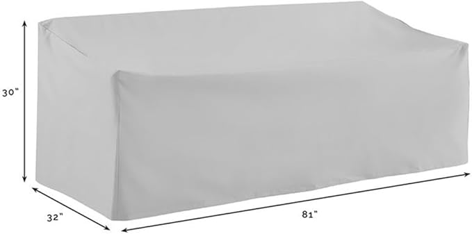 Crosley Furniture Patio Furniture Covers, Waterproof 5-Piece Cover Set for Outdoor Sofa, Chairs, and Tables, Tan