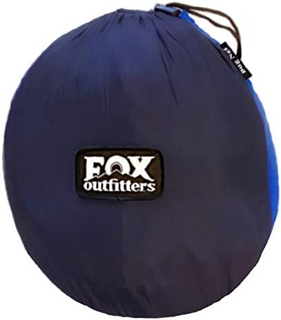 Fox Outfitters Mosquito Net Hammock XL - Built in Mosquito Net - Bug Protection - Easy Set Up - Comes with Tree Safe Hammock Straps & Steel Carabiners