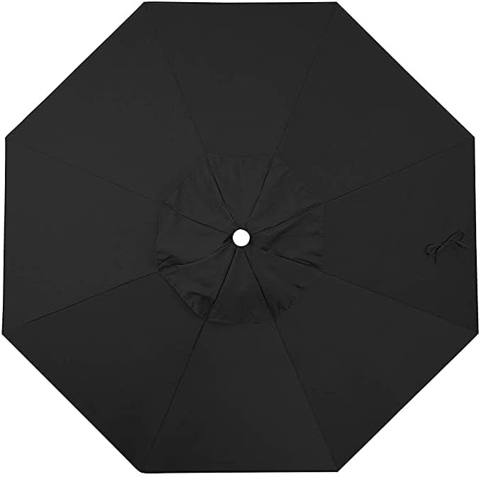 Sunbrella Fabric Umbrella Replacement Canopy Only for 9 feet 8 Ribs Outdoor Patio Umbrella UPF 50+