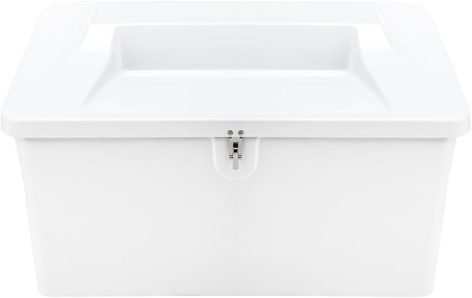 RecPro 72" Marine Dock Box | Fiberglass Storage Bench