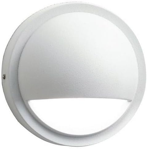 Kichler 15764WHT27R Half Moon LED Deck Light