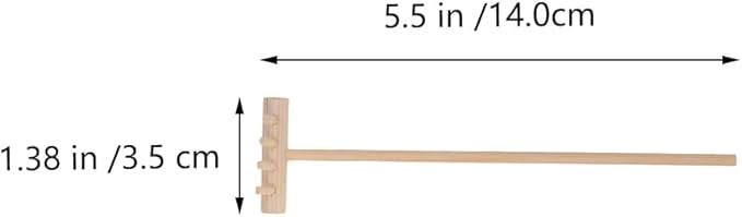 YARNOW 30 Pcs Mini Zen Garden Rakes Bulk, Miniature Sand Rake for Tabletop Meditation and Decorative Sandbox Accessories