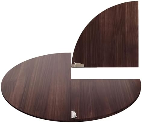 Portable Round Table Top Extender - Adjustable 42-72" Banquet Table Extension, Perfect for Restaurants and Patios, Durable White Surface, Ideal for Events and Gatherings