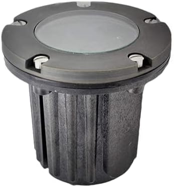 Ironsmith Lighting Products Decorative Solid Brass Cover Kit for In Ground Well Light - Oil-Rubbed Bronze Finish, Stainless Steel Screws and Rubber Gasket Included - (Fixture Body Not Included)