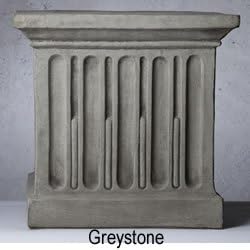 Campania International FT-171-GS Corsini Wall Fountain, Grey Stone Finish