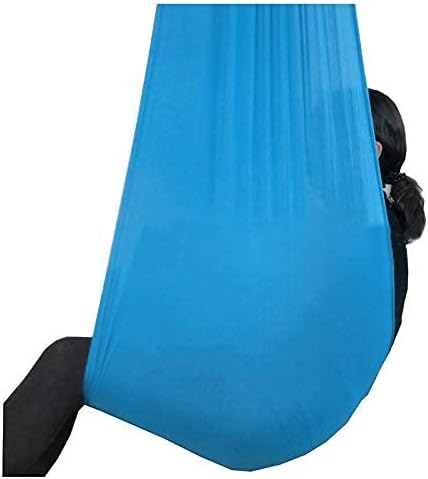 Bedroom Sensory Swing Pod, Therapy for Kids with Special Needs, Helps with Sensory Processing Disorder, Autism, ADHD, Reversible Cuddle Hammock (Color : Indigo, Size : 150x280cm/59x110in)
