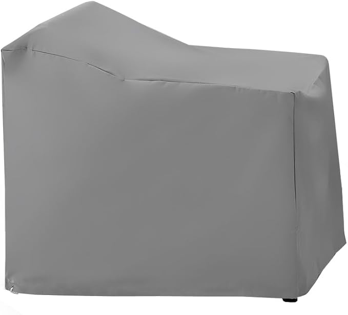 Crosley Furniture Patio Furniture Covers, Waterproof Outdoor Chair Cover for Backyard, Deck, Gray