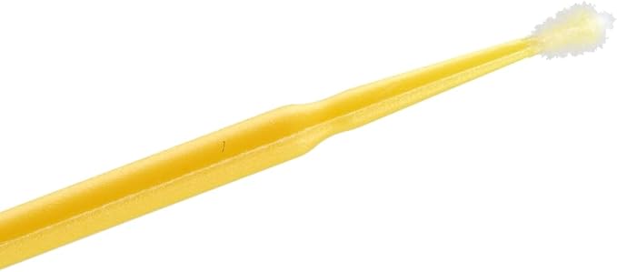 Pollinator Brush for Plants,Hand Pollination Tool for Garden,Fruit Trees,Flowers & Vegetables | Essential Pollinator Garden Accessories,100PCS(Yellow)