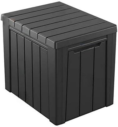 30 Gallon Deck Container,All-Weather Seamless Indoor Comfort Meets Outdoor Durability for Every Environmen (Grey)