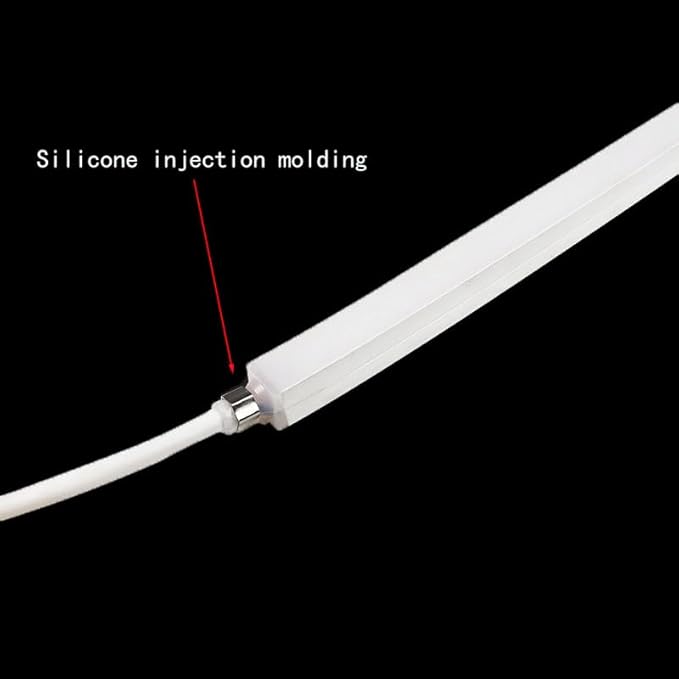 Silicone Soft LED Strip,LED Landscape Lighting,24V Low Voltage Step Light 3000K Warm White Light,IP68 Waterproof Outdoor Landscape Lighting,Suitable for Courtyard Wall Stairs