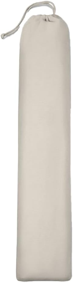 Hanging Sun Lounger Canvas Beige, Hanging with Cross Bar Natural Colour 190 x 0.8 cm Includes Carry Bag, Garden Hammock