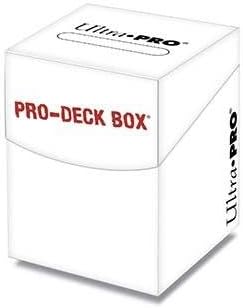 Ultra Pro 100+ Pro White Deck Box