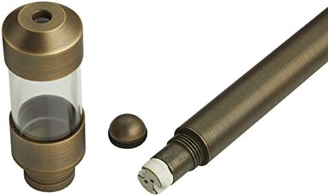 VOLT 12V Max Spread 2700K LED Path Light 6-Pack Kit (Bronze) | Solid Brass Fixtures, 150W Low Voltage Transformer, 3W G4 LED Bulbs Produce 300 Lumens of Warm White Light