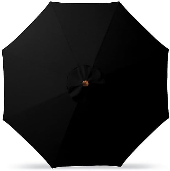 Sunbrella Fabric Umbrella Replacement Canopy Only for 9 feet 8 Ribs Outdoor Patio Umbrella UPF 50+