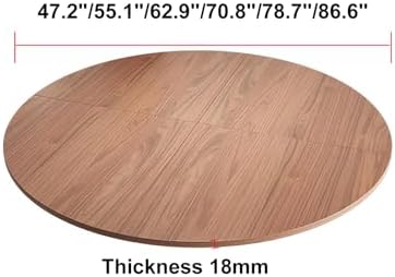 Foldable Round Table Top - Perfect for Signs, Kitchens, Dining, Coffee Tables, Portable, Space-Saving Design, Versatile Use, Easy to Clean, Ideal for Events and Home Decor