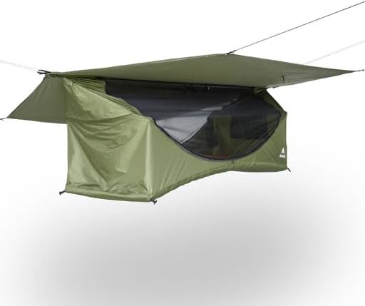 Haven Tents Lay Flat Hammock Tent - Waterproof Camping Hammock with Mosquito Net, Insulated Pad and Rainfly - Haven Tent, Haven XL, Haven Safari