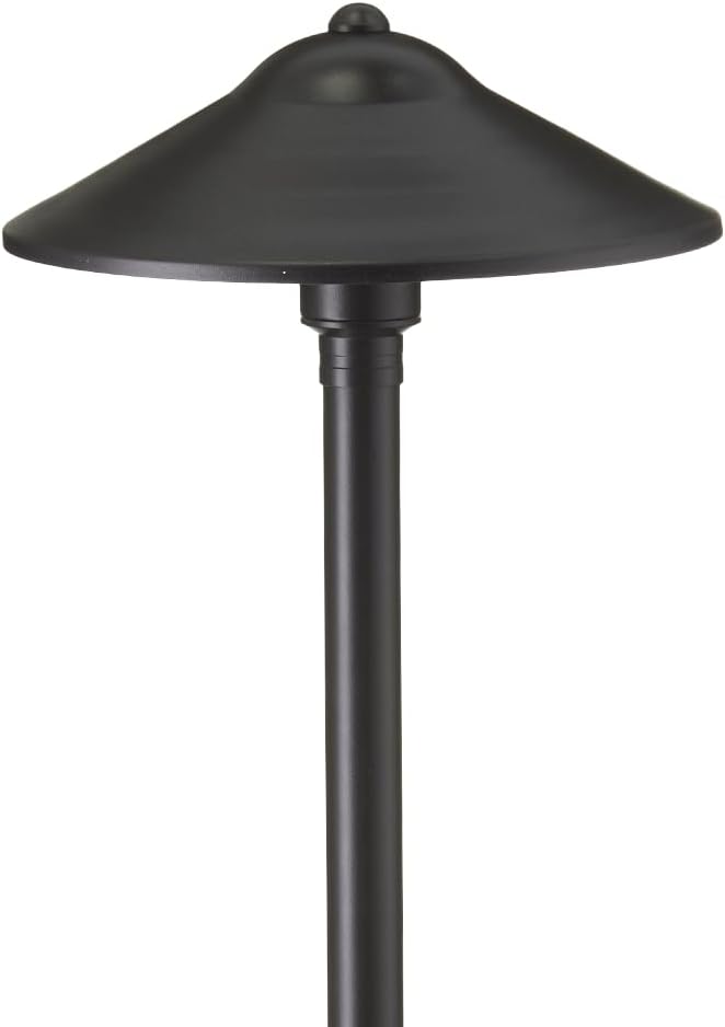 VOLT 12V LED Landscape Lighting Kit (6 Spotlights, 2 Path Lights), Black | Solid Brass, 150W Low Voltage Transformer Included, Ideal for House Yard Outdoor Pathway Walkway Garden Driveway or Patio