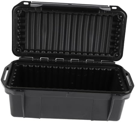 SIXRUN Outdoor Shockproof Pressureproof Sealed Box Survival Storage Case for Outdoor Activities (Type C box: 200 * 98 * 82mm), SIXRUNp48tsw7zuf-03