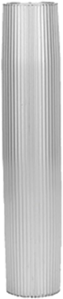 TACO Marine Z60-8266VEL26-2 26" High Table Pedestal Post for 2.375" Base and Support - Ribbed