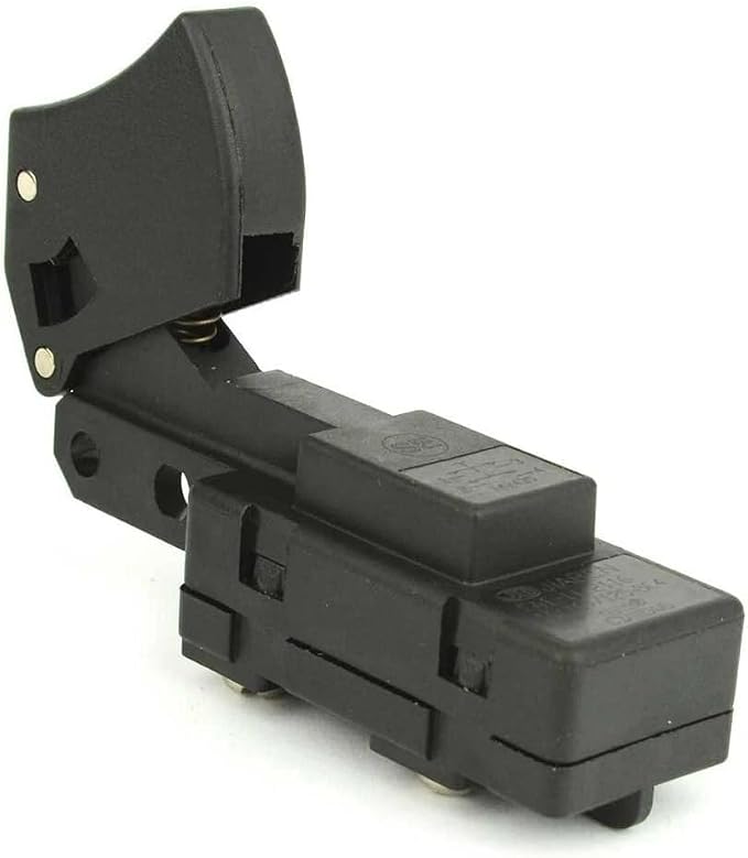 Electric SW77 trigger switch 20-amp, compatible with Skil HD77 and HD77M chainsaw switches, can replace Skil 2610321608, Ryobi and Ridgid 760245002