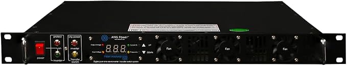 1000 Watt Negative 48 Volt Rack Mount Inverter to 120 Volt AC – 1U (-48V)