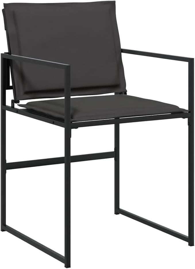 15 Piece Patio Dining Set with Cushions, Foldable Outdoor Table and Chairs, Space-Saving Backyard Garden Furniture, Textilene Fabric and Steel Frame
