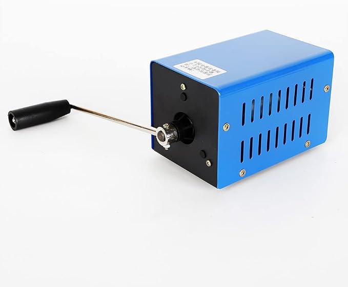 Power Generator TBVECHI Hand Crank Generator Portable Dynamo Charger Emergency Hand Crank USB Emergency Power Generator 20W 2000rmp/Min