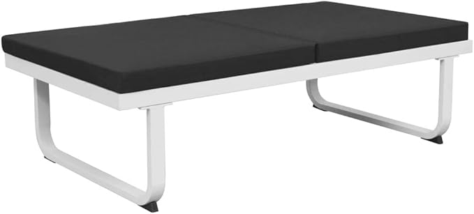 Patio Lounge Set with Cushions,Outdoor Patio Furniture,Conversation Furniture,Patio Furniture Sets,for Terrace,Garden,Backyard,4 PieceTextilene Aluminum Black