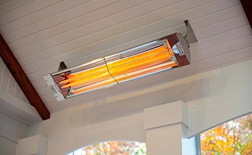 Infratech WD6024SS Dual Element 6,000 Watt Electric Patio Heater, Choose Finish: Stainless Steel