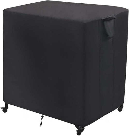 Outdoor Table Cover for Ooni Medium Modular Table, 32 Inch Waterproof Outdoor Kitchen Pizza Oven Table Cover, Patio Grill Cart Covers Dustproof, Sunproof - 32 x 24 x 35 Inch