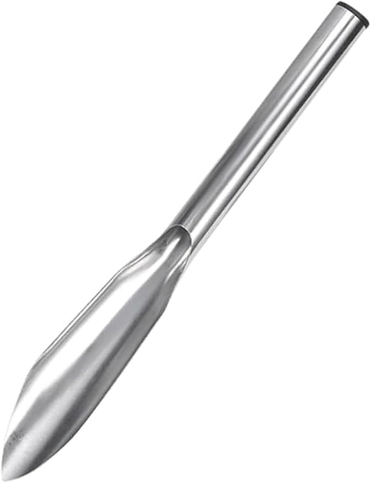 Garden Trowel Portable Gardening Shovel Hand Tool Ergonomically Designed for Weeding, Digging, Digging Wild Vegetables(Stainless Steel Pointed Shovel)