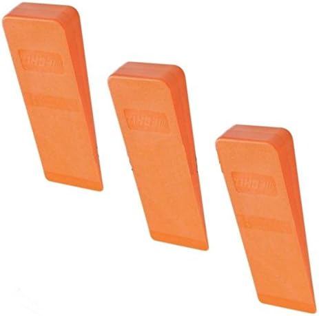 Echo Set of 3 OEM Chainsaw 8" Smooth Orange Felling Wedge 99988801804