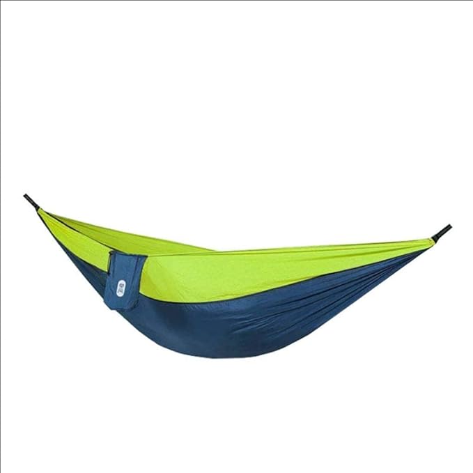 Camping Hammock Bed Parachute Lightweight Nylon Portable Hammock, Travel Courtyard Backpack Beach Double Camping Hammock Backpack Hammock Swing (Size : Green)