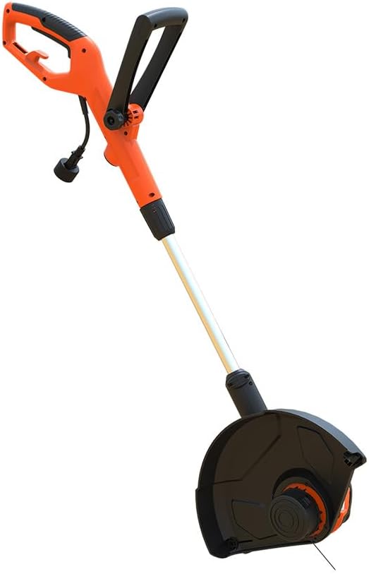 Yard Force Electric String Trimmer YF5515LT with 15-inch Cutting Width, 0.06" x 26 ft. String Spool, Double Cutting Line, Telescope Tube, Edger Function and Vertical Storage