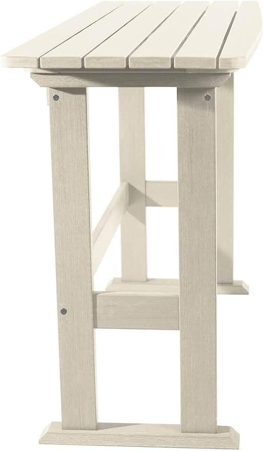 highwood Lehigh Counter Height Balcony Table, Whitewash